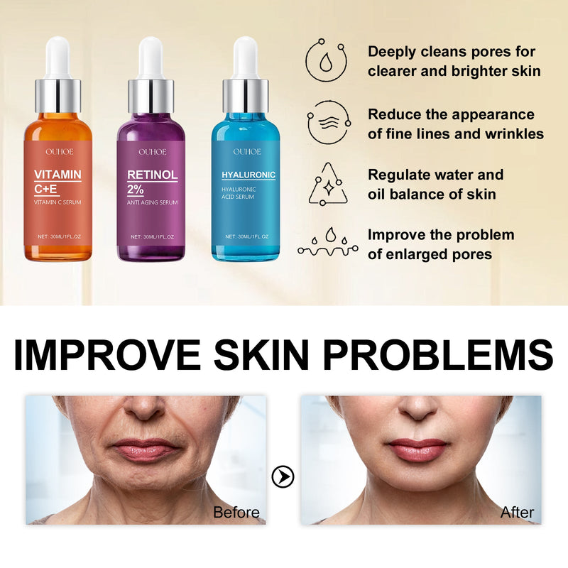 Grape Fruit Essence, Moisturizing, Tender, Firming, Smoothing, Fine Lines And Anti-Wrinkle Skin Care Essence