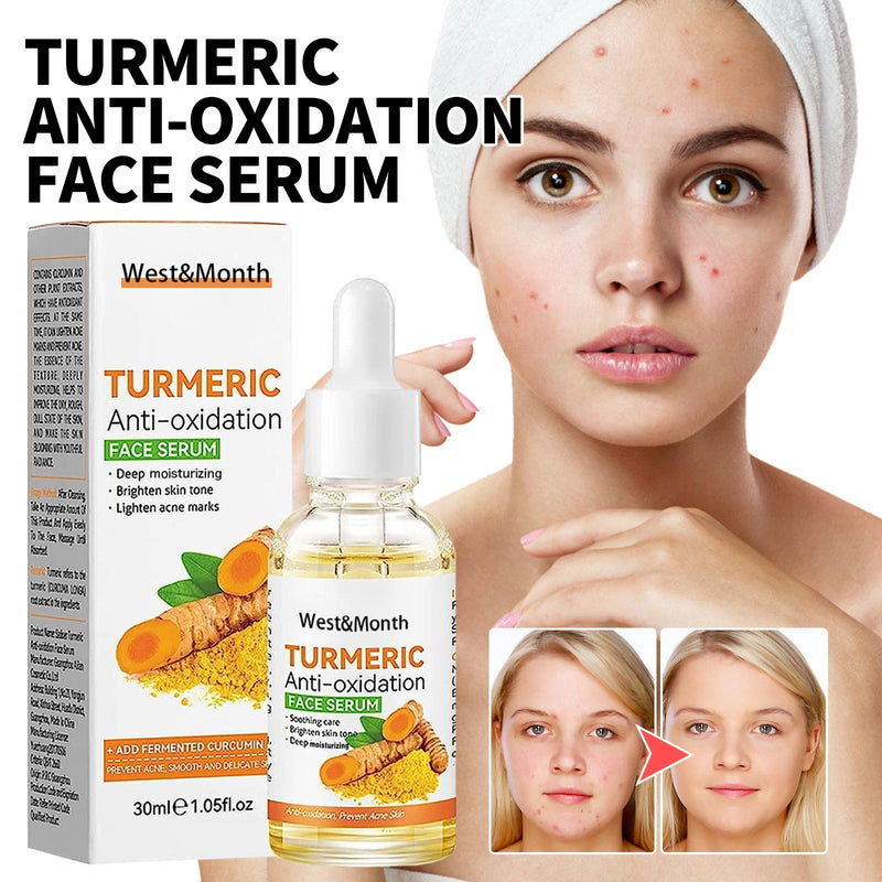 Turmeric Facial Essence, Moisturizing Lightening Spots, Acne Marks, Brightening Skin Essence