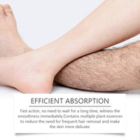 Hair Removal Spray Refreshing Moisturizing Gentle Smooth Hand Hair Leg Hair Skin Gentle Formula Hair Removal Spray