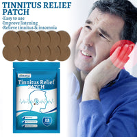 Tinnitus Relief Patch, Relieve Tinnitus Ear-Back Hearing Loss Ear-Kang Patch Relieve Dizziness Point Patch
