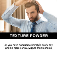 Hair Texture Powder, Curly Hair Fluffy Styling Smoothing Frizzy Natural Shine Lasting Without Greasy