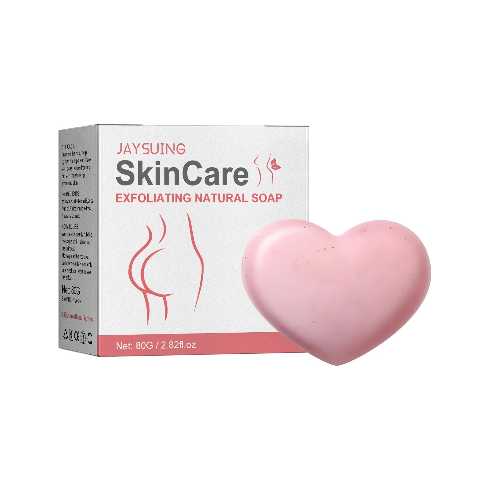 Exfoliating Body Soap, Removes Acne Exfoliating Lightens Acne Mark And Moisturizes Skin Cleansing Soap