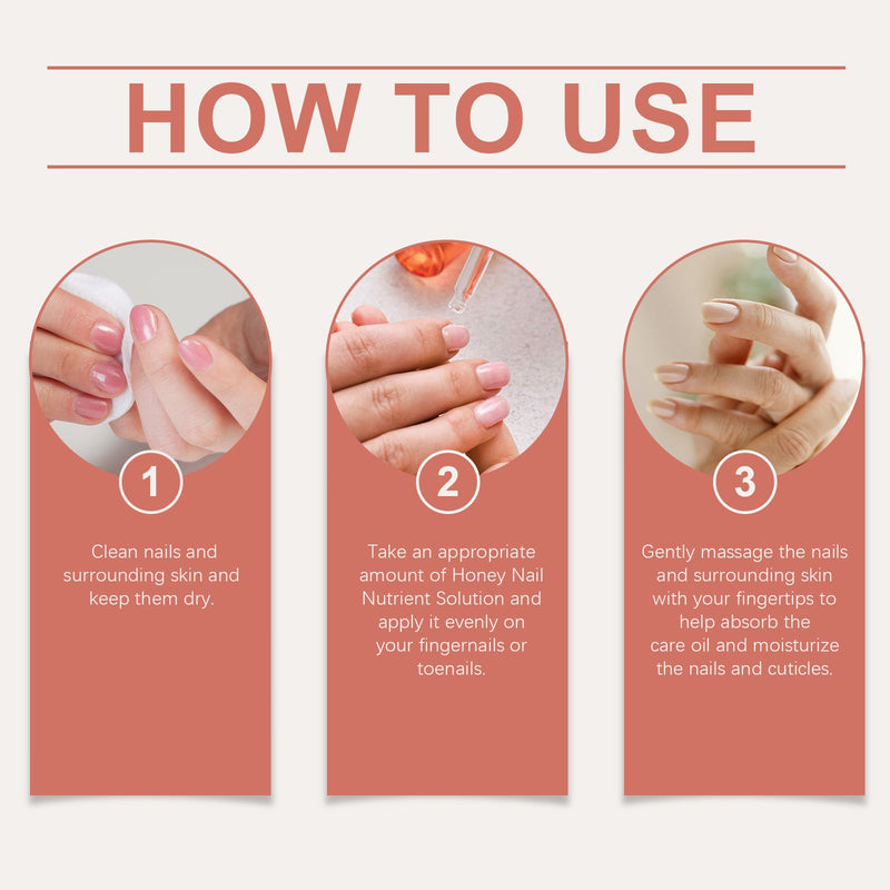 OUHOE Moisturizing Nail Care Oil Nourishes Nail Care and Improves Soft Nails, Brightening Nails and Moisturizing Cuticles