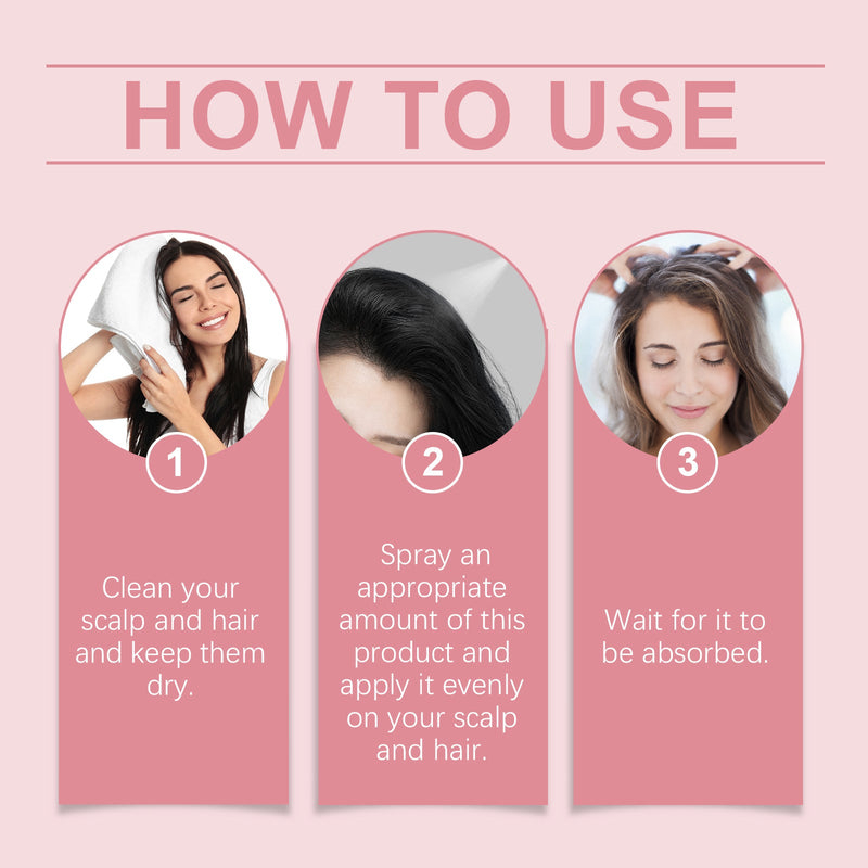 Hoegoa Hair Spray, Gentle Nourishing Scalp Moisturizing And Supple Improving Hair Condition Treatment Essence Spray