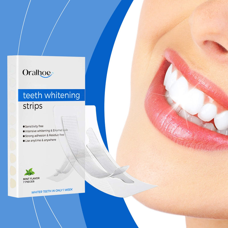 Teeth Whitening Patch Fresh Breath Remove Stains Yellow Dirt Deep Clean White Teeth