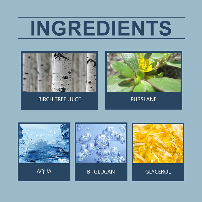 Birch Juice Spray, Hydrating, Nourishing, Soothing And Repairing Pre-Makeup Moisturizing Skin Care Spray