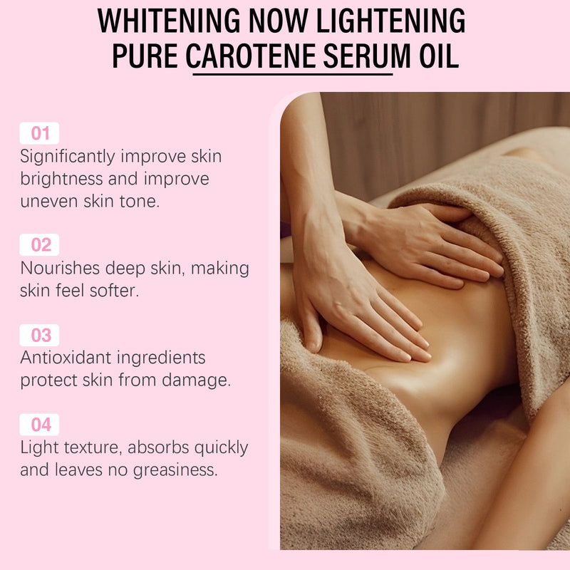 Ouhoe Carotene Whitening Essential Oil Brightens Skin, Hydrates, Moisturizes And Anti-Wrinkle Skin Care Essential Oil