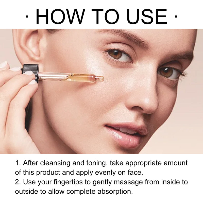 OUHOE Caffeine Face Anti-Wrinkle Serum - Firming Brightening Skin Care