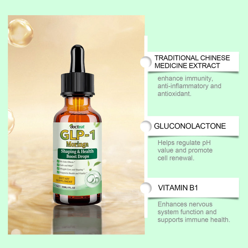 Docteat Body Care Drops, A Plant-Based Dietary Supplement With Gentle Protection, Balance And Body Shape Management