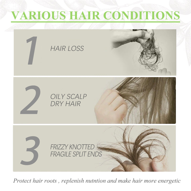 Rosemary Essential Oil For Hair Care, Anti-Frizz, Long Lasting, Soft Stay, Repair, Perm And Dye Hair Care