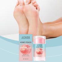 Jaysuing Foot Moisturizing Treatment Stick, Peach Flavor Moisturizing And Nourishing Foot Skin Care Stick