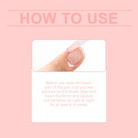 Nail Care Pen Nail Surface Repair Moisturizing Clean Nail Nails Hand, Foot And Finger Edge Nutritional Care Pen