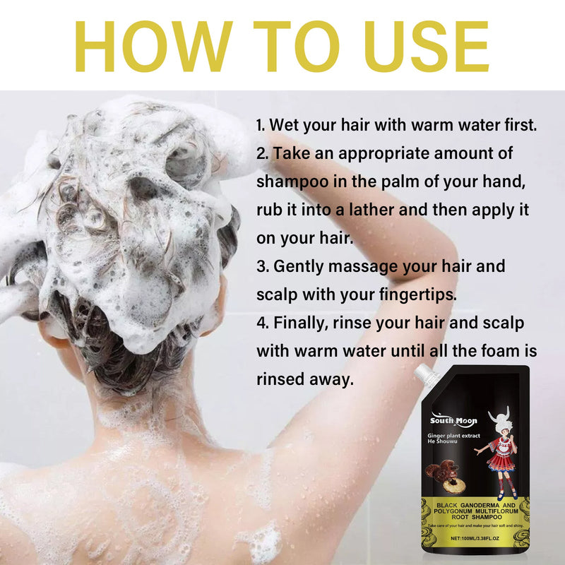 Hair Care Shampoo Deep Clean, Soft And Moisturizing Hair Root Anti-Set Hair Conditioner