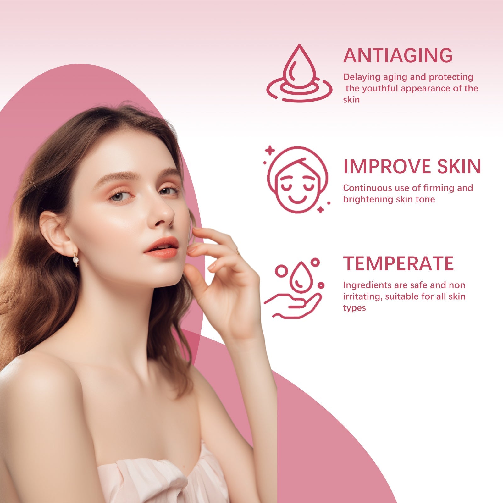 Pepper Moisturizing Ointment, Hydrating Anti-Wrinkle Moisturizing Tender Skin Care Refreshing Moisturizing Cream