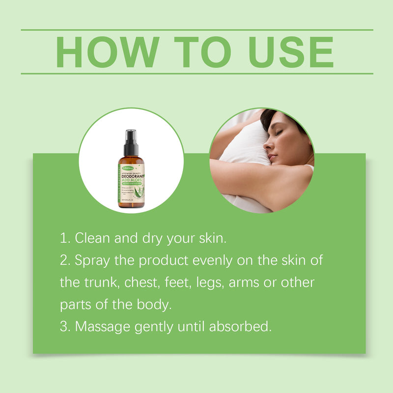 Woodsleep Aloe Vera Magnesium Spray Pamper Your Night's Sleep With A Restful Daily Body Treatment Spray