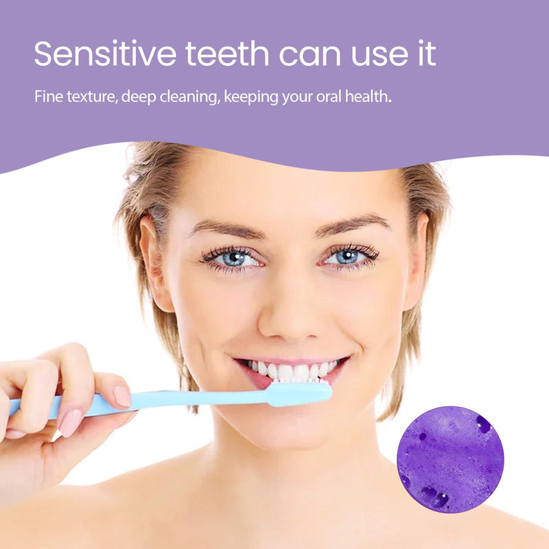 EELHOE Purple Corrector, Deeply Clean Tartar Very Well Tartar Yellow Teeth Care For Oral Health Care