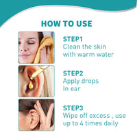 Ear Ringing Treatment Oil, Relieve Tinnitus Ear Itching Ear Pain Clean Earwax Dry Hard Thin Tinnitus Oil