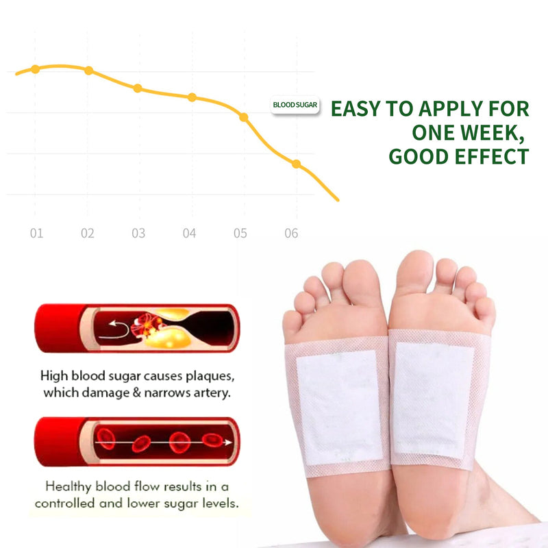 South Moon Foot Pads, Foot Massage Ginger Removing Moisture And Cold Body Health Care Foot Pad