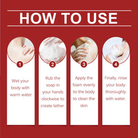 Body Cleansing Bath Soap Gently Cleanses Skin Translucent, Tender, Moisturizing And Refreshing Bath Soap