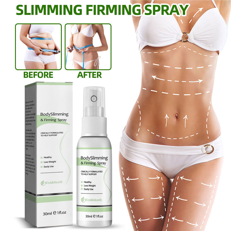 Body Slimming & Firming Spray, Slimming Body Firming Tummy And Arms Light Body And Body Massage Lotion