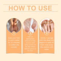 Houkea Foot Exfoliator Spray Gentle Cleansing Foot Soft Skin Moisturizing And Moisturizing Treatment Spray