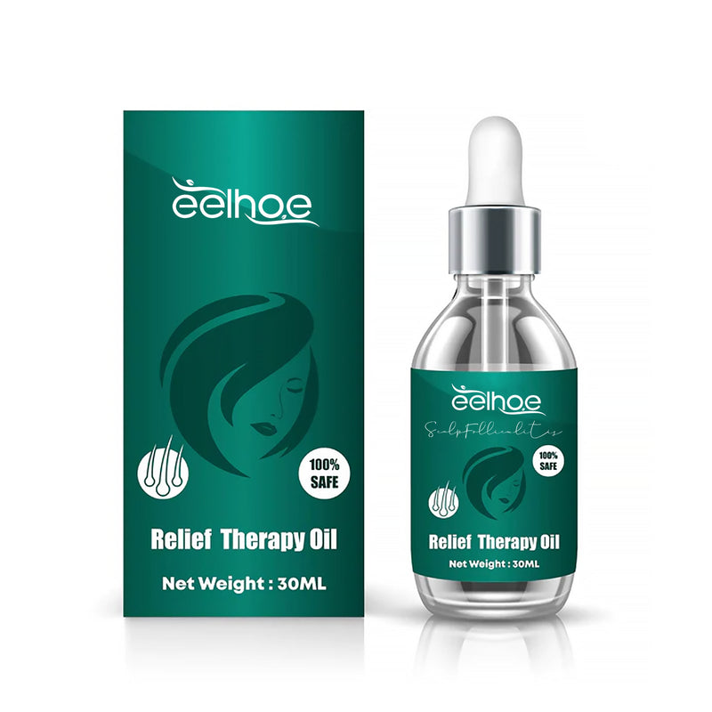 Scalp Serum, Deep Cleansing Follicle Dandruff Repair Hair Smoothing Treatment Essence