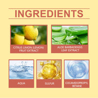 Sulphur Cleansing Shower Gel Moisturizes Body Skin, Relieves Dryness And Gently Cleans Refreshing Bath