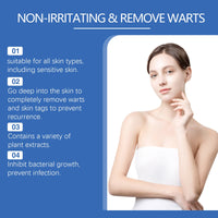 Wart Treatment Liquid Lightened Skin Flesh Spots Moisturizing Repair Smooth Skin Wart Treatment Liquid