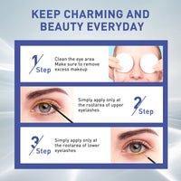 West&Month Mascara, Eyelash Curl Beauty Thick Slender Eyebrows Natural Moisturizing And Beautiful Mascara