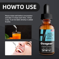 Men's Body Care Agent, Body Care Body Supplement Drops