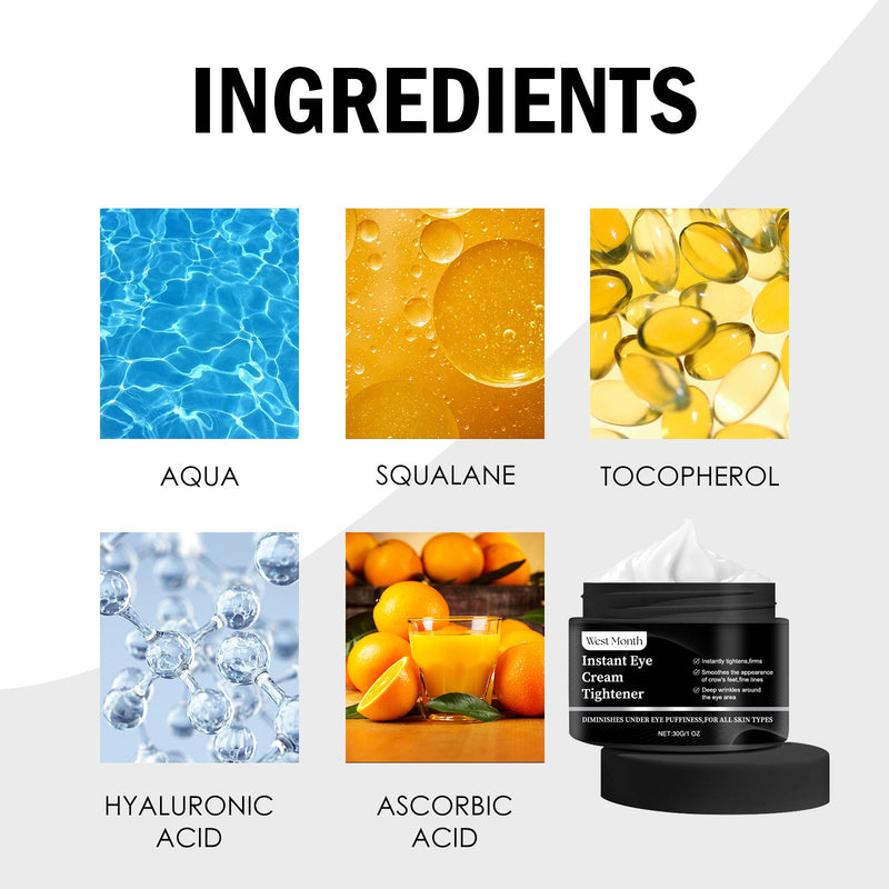 Instant Eye Cream Tightener, Moisture To Nourish And Repair Eyes Dark Eyes