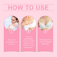 Pueraria Papaya Breast Firming Cream, Moisturizing And Firming Chest Skin Daily Massage Care Cream