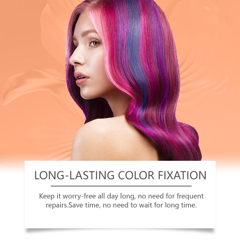 Hoegoa  Hair Dye Powder (Green) Can Easily Change Your Hair Color With Just One Application. It Naturally Covers Your Hair And Is Convenient For The Dance Party
