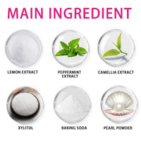 Mint Dental Powder, Remove Dirt Fresh Breath Bright White Teeth Clean Odor Stains And Tartar Cleaning Powder