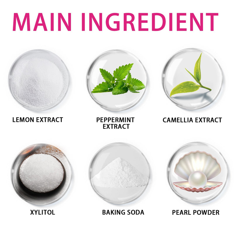 Mint Dental Powder, Remove Dirt Fresh Breath Bright White Teeth Clean Odor Stains And Tartar Cleaning Powder