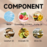 Strawberry Essential Oil, Improves Dry Skin And Relieves Dry Itching Melanin Body Oil Skin Care Essential Oil