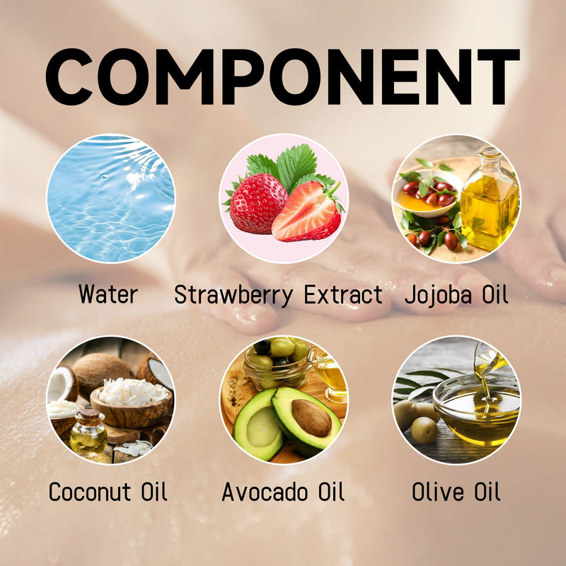 Strawberry Essential Oil, Improves Dry Skin And Relieves Dry Itching Melanin Body Oil Skin Care Essential Oil