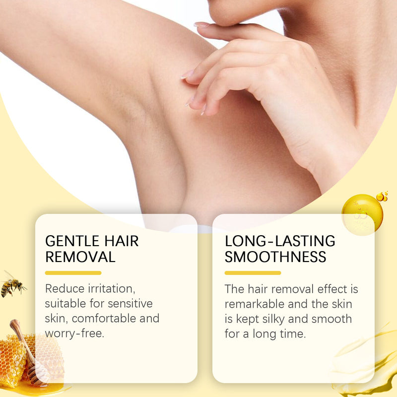 Oceaura Bee Venom Milk Moisturizing Depilatory Cream Gentle Body Depilatory Cream Armpit Hands And Legs Depilatory Cream