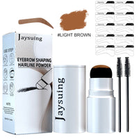 Eyebrow Print Set, Embellishing Hairline Eyebrow Contour Shadow Portable Eyebrow Powder