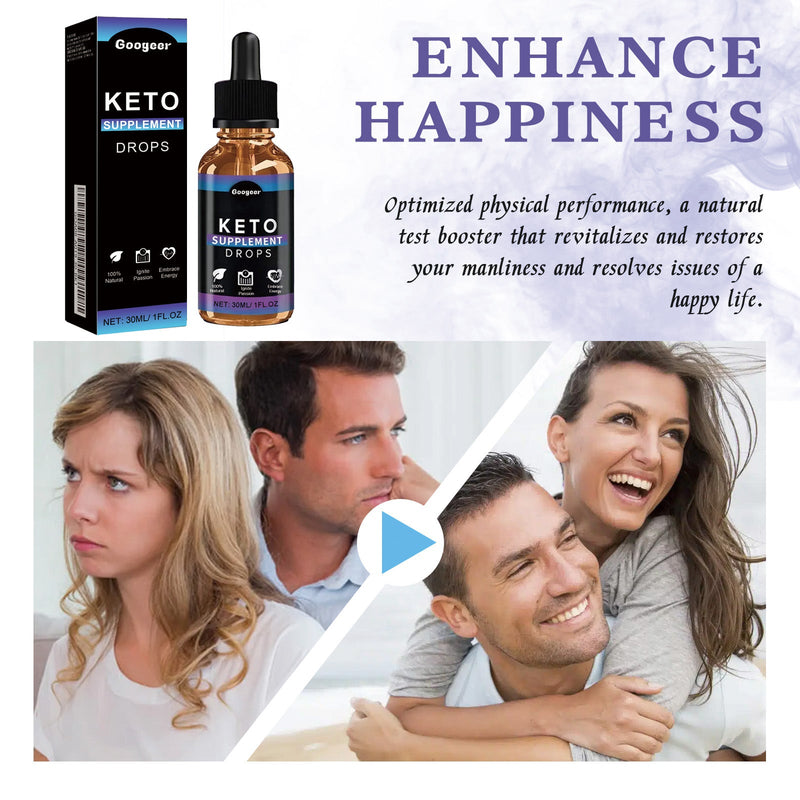 Googeer Enhancing Drops For Men, Soothing Body Discomfort Energizing Body Toning Care Drops
