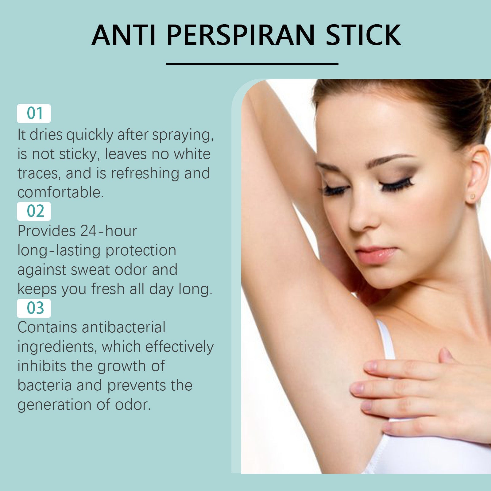 Stay Stick Summer Sweat Odor Clean Fresh Aroma Mild Ingredient Care Stick