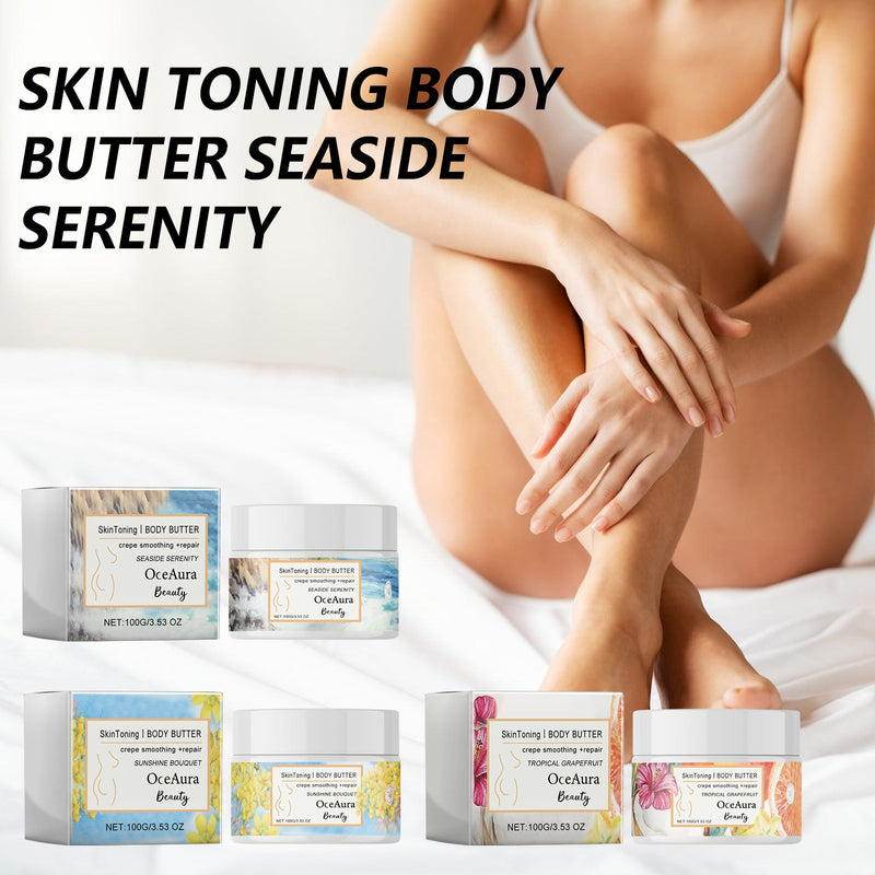 Skin Toning Body Butter, Filling Water To Moisten Haun White Body Skin Smooth And Tender Skin Anti-Wrinkle Firming Creams