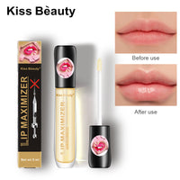 Kissbeauty Transparent Lip Oil Moisturizing Lightening Lip Lines Elasticity Moisturizing Big Mouth Lip Gloss
