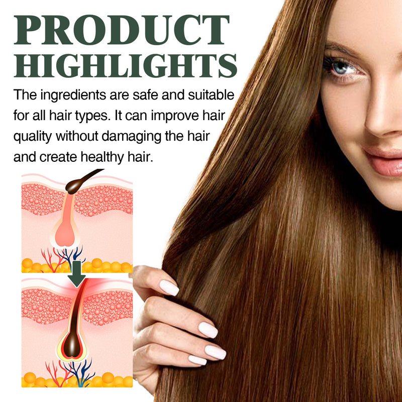 AMZ Onion Essence Hair Spray, Repair Dry Hair Improve Short-Tempered Disposable Nourish Hair Oil