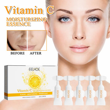 Vitamin C Facial Essence, Anti Aging Brightening Moisturizing Firming Facial Essence