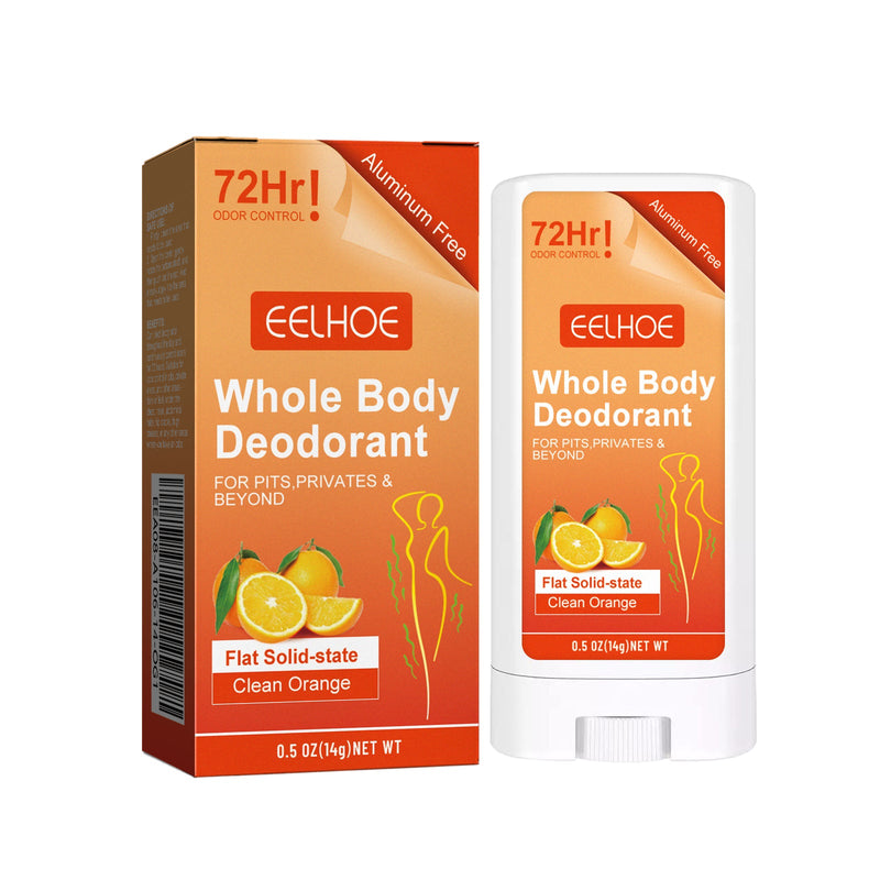 Body Care Stick, Summer Refreshing Anti-Perspirant Clean Armpit Odor Long-Lasting Portable Deodorant Stick