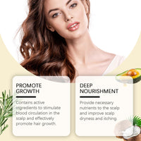 Rosemary Hair Care Essential Oil Soft Luster Hair Solid Dry Hair Fluffy Hair Care Scalp Essential Oil
