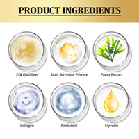 Gold Snail Collagen Eye Mask, Reduces Fine Lines And Puffiness, Hydrates Tightens And Anti-wrinkle Eye Mask
