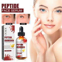 Peptide Face Serum, Fade Out Fine Lines On Your Forehead Skin Moist Hydrating Anti-Aging Essence