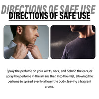 Eau De Toilette Fragrance Spray, Men And Women Long-Lasting Light Fragrance Fresh Natural Couple Dating Exudes Charming Atmosphere Sandalwood Perfume